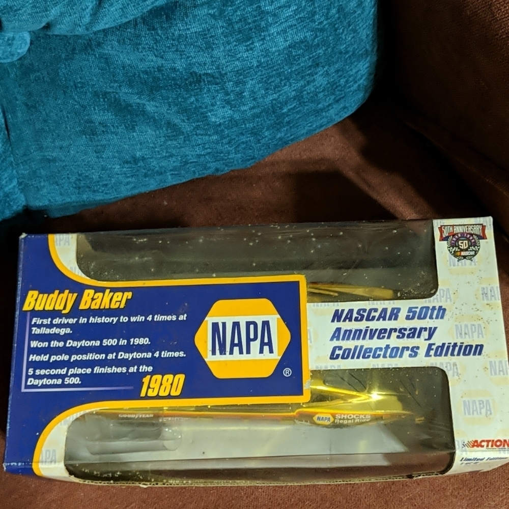 Buddy Baker 1980's Nascar 50th Anniversary-Gold - Picture 3 of 3